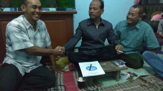 Sambutan Koordinator RW-3 pada Kegiatan Peresmian Komunitas Pemuda-Pemudi RW-3 Pasuruhan Lor, Kudus