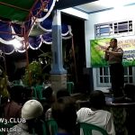 Sambutan Bhabinkamtibmas pada Kegiatan Pembinaan Kerukunan Warga Masyarakat Desa Pasuruhan Lor Kudus