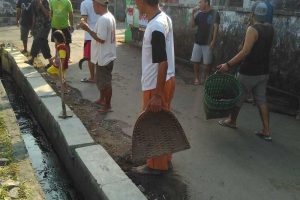 Kerja Bakti RW-3 Pasuruhan Lor, Menyambut Bulan Suci Ramadan 1439H